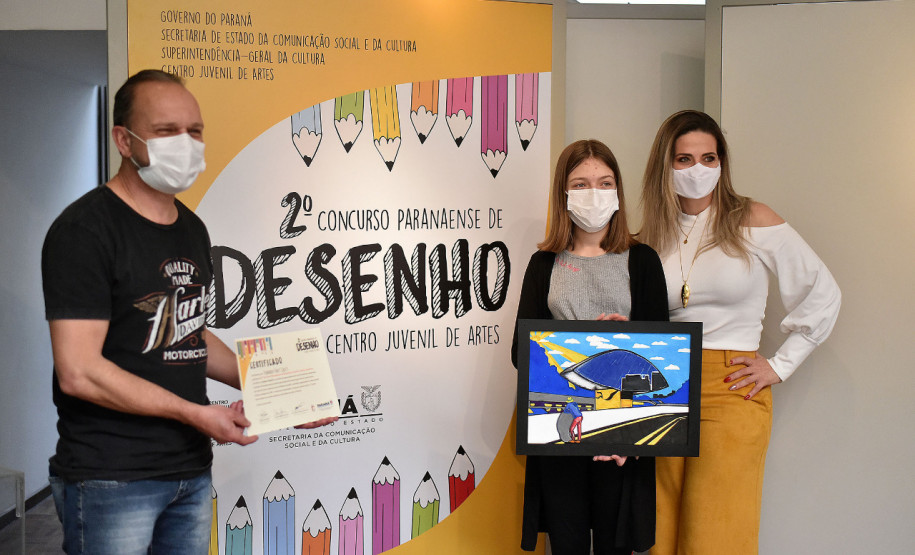 Entrega dos prêmios
