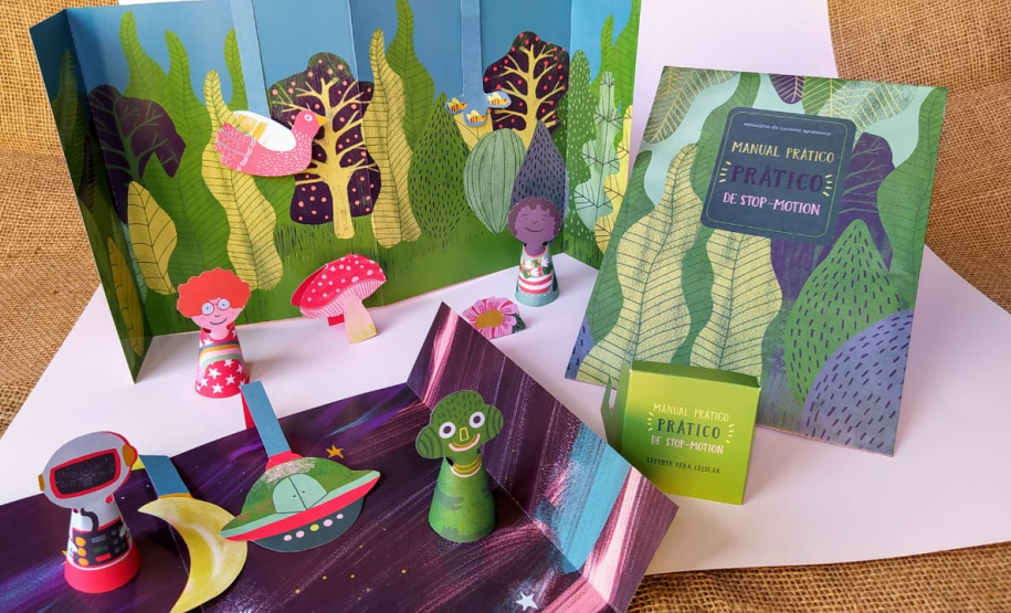 Material da oficina de stop motion