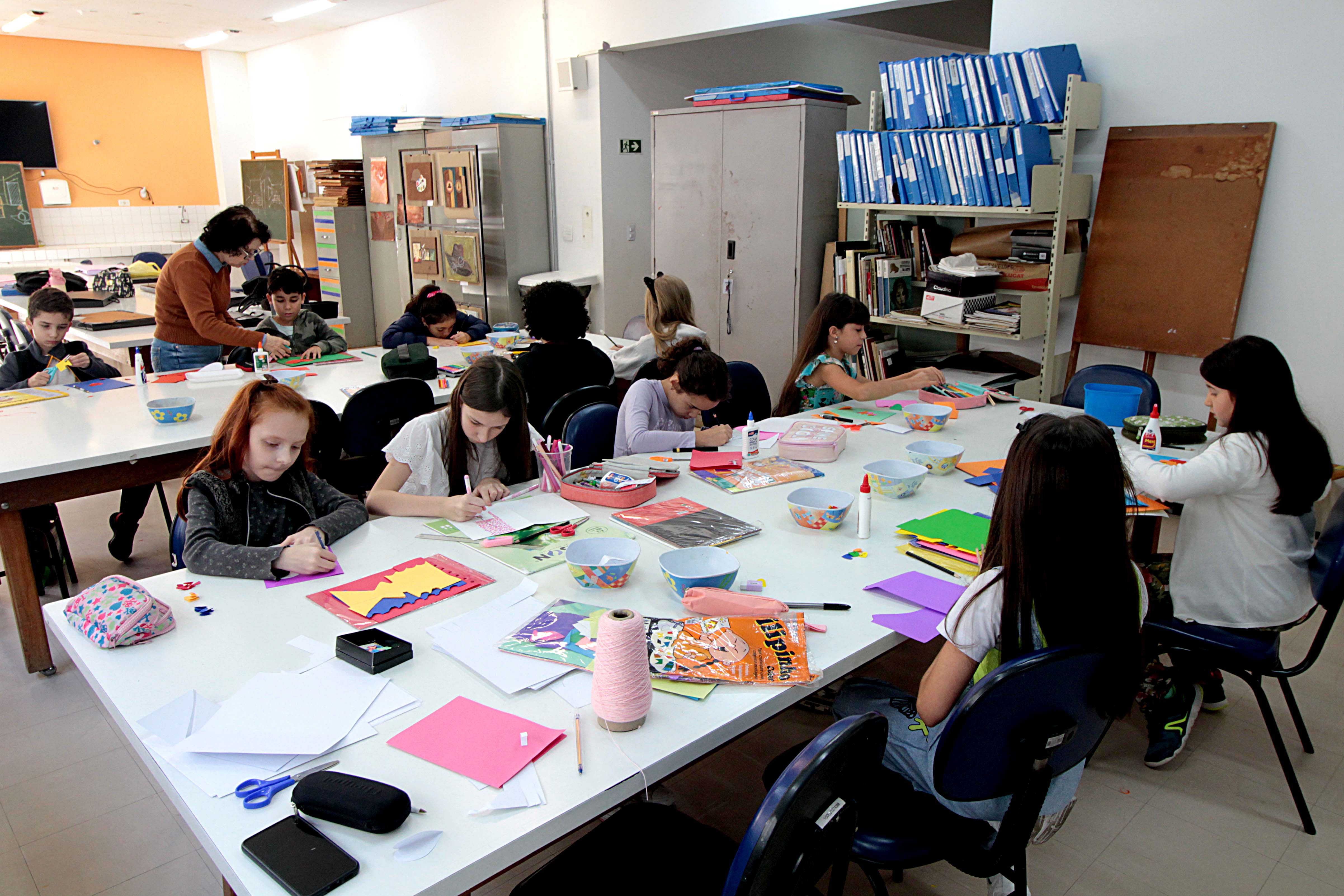 Centro Juvenil de Artes Plásticas divulga período de inscrições para oficinas do 2º semestre. Foto: Anderson Tozato/SEEC
