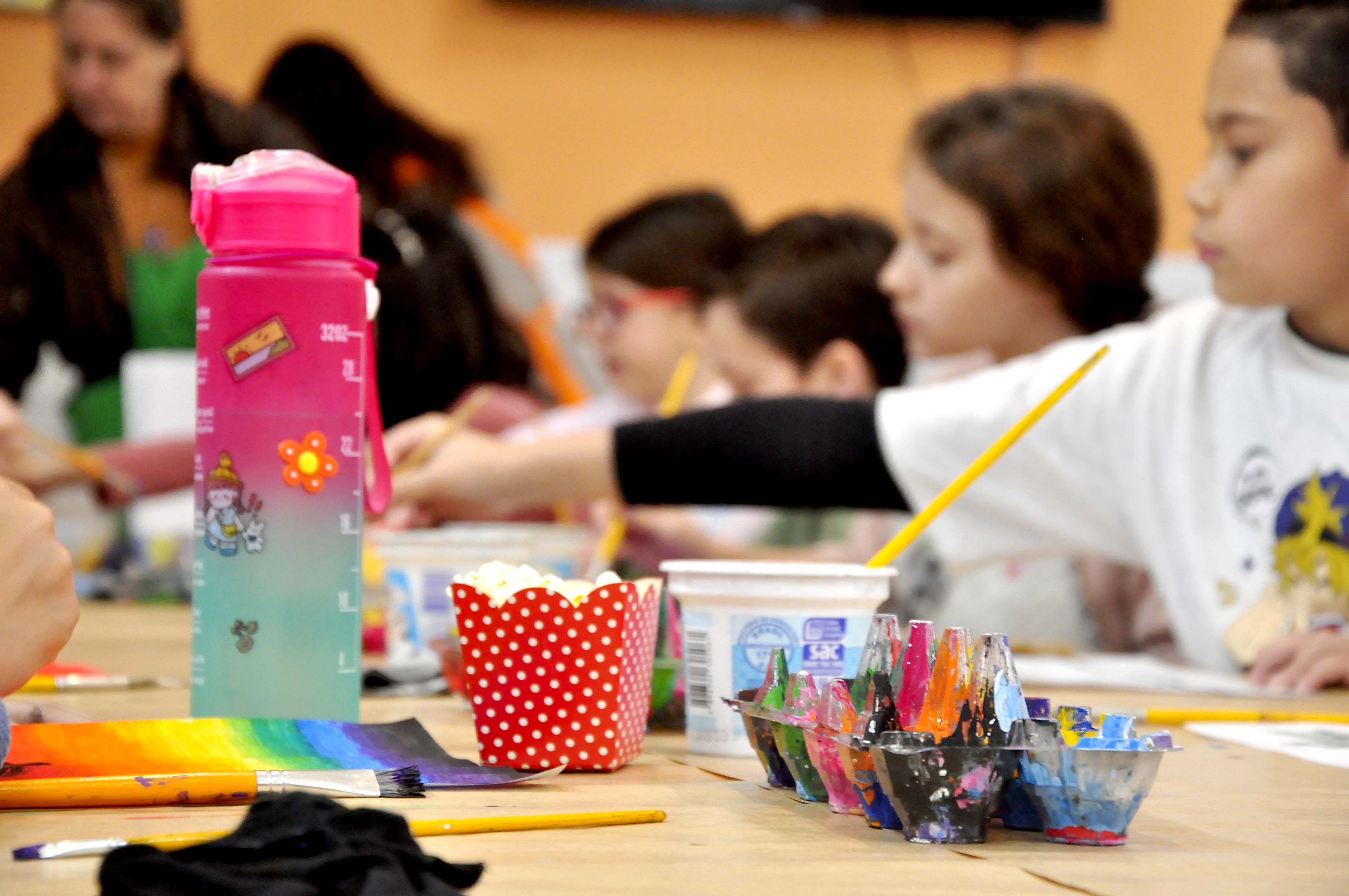 CJAP Divertido abre inscrições para oficinas de Arte gratuitas para crianças. Foto: Anderson Tozato/SEEC