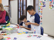 Centro Juvenil de Artes Plásticas oferece vivência artística à escolas. Foto: Helena Godoy/SEEC