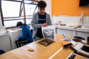 Obras de jovens talentos do CJAP vão compor a exposição de Fernando Calderari. Foto: Kraw Penas/SEEC 