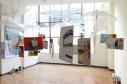Mostra "Arquitetura e Memória" realizada em comemoração aos 60 anos do Centro Juvenil de Artes Plásticas.