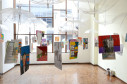 Mostra "Arquitetura e Memória" realizada em comemoração aos 60 anos do Centro Juvenil de Artes Plásticas.