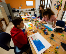 Exposição “Trajetórias CJAP” celebra os 72 anos do Centro Juvenil de Artes. Foto: Kraw Penas