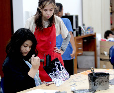 Centro Juvenil de Artes Plásticas divulga período de inscrições para oficinas do 2º semestre. Foto: Anderson Tozato/SEEC
