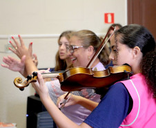 CJAP encerra projeto Arte no Paraná contemplando mais de 500 alunos. Foto: Anderson Tozato/SEEC