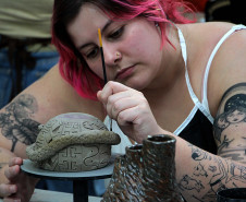 Todas as idades: espaços do Estado abrem inscrições para cursos de Artes Visuais. Foto: Anderson Tozato