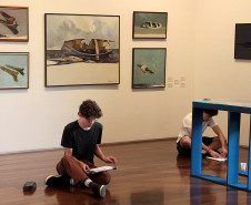 Todas as idades: espaços do Estado abrem inscrições para cursos de Artes Visuais. Foto: Anderson Tozato