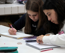 Centro Juvenil de Artes Plásticas abre inscrições para oficinas gratuitas de Moda e Cinema. Foto: Anderson Tozato/SEEC