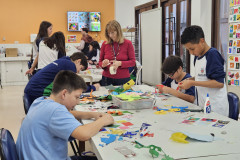 Centro Juvenil de Artes Plásticas oferece vivência artística à escolas. Foto: Helena Godoy/SEEC