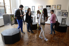 O Centro Juvenil de Artes Plásticas (CJAP) inaugura a mostra Despertando Talentos. Exposição composta por obras dos alunos dos cursos de desenho e pintura do CJAP.Curitiba, 19 de agosto de 2015.Foto: Kraw Penas/SEEC