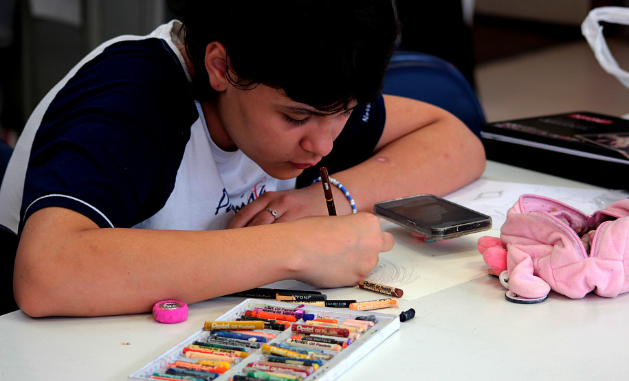 Centro Juvenil de Artes abre inscrições para oficinas do 1º semestre de 2025. Foto: Anderson Tozato/SEEC-PR