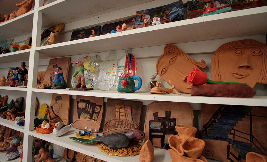 Centro Juvenil de Artes Plásticas divulga vagas remanescentes para o 2.º semestre. Fotos: Kraw Penas/SEEC