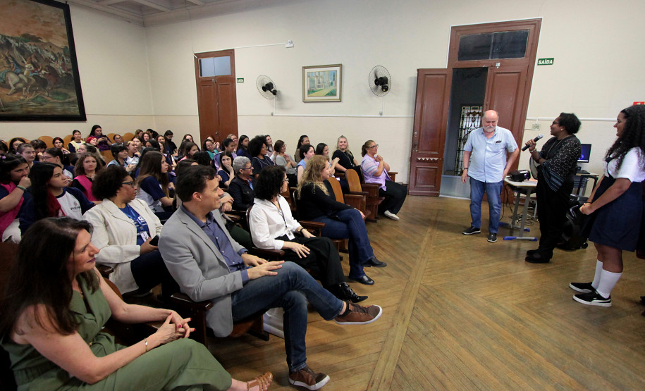 CJAP encerra projeto Arte no Paraná contemplando mais de 500 alunos. Foto: Anderson Tozato/SEEC