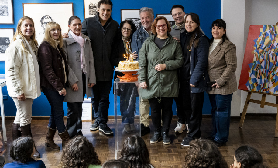 Centro Juvenil de Artes Plásticas comemora 73 anos de ensino gratuito das Artes para crianças e adolescentes. Foto: Kraw Penas