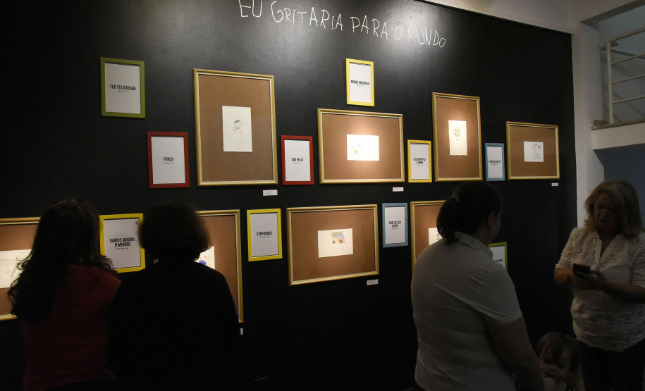 Projeto que leva arte e cultura para crianças em situação de vulnerabilidade social, o Transforme Sorrisos abre, em parceria com o Centro Juvenil de Artes Plásticas (CJAP), a exposição "Voz".
