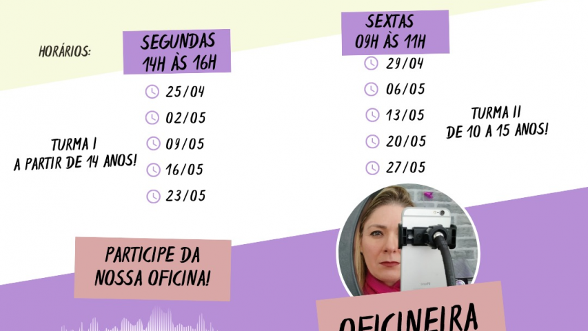 Oficina de podcast