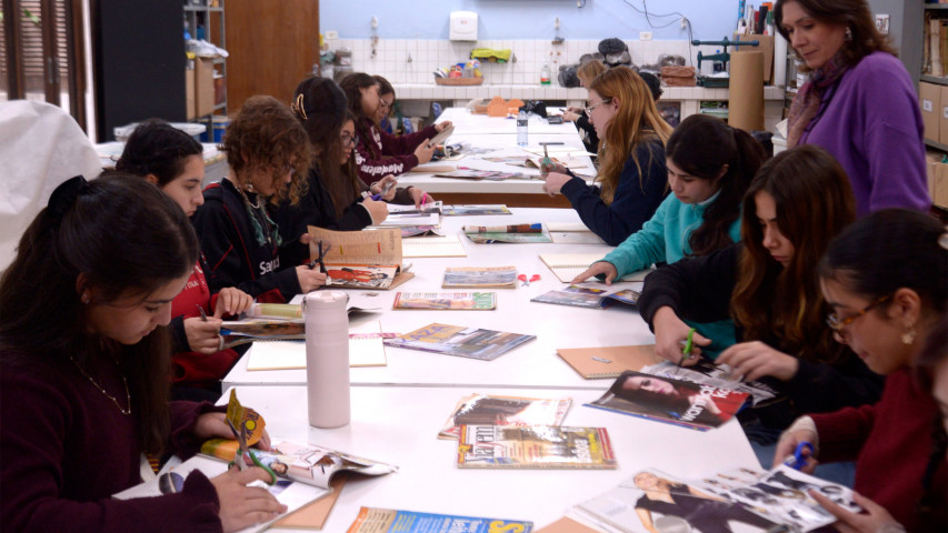 Oficinas abertas de arte têxtil acontecem em outubro no Centro Juvenil de Artes Plásticas. Foto: Anderson Tozato/SEEC